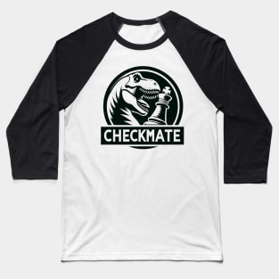 Dinosaur Checkmate Baseball T-Shirt